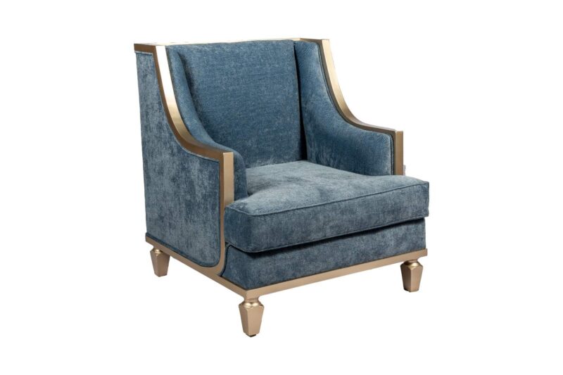 Royal Blue Chair - Image 1