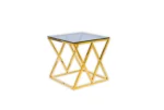 Golden cappuccino table