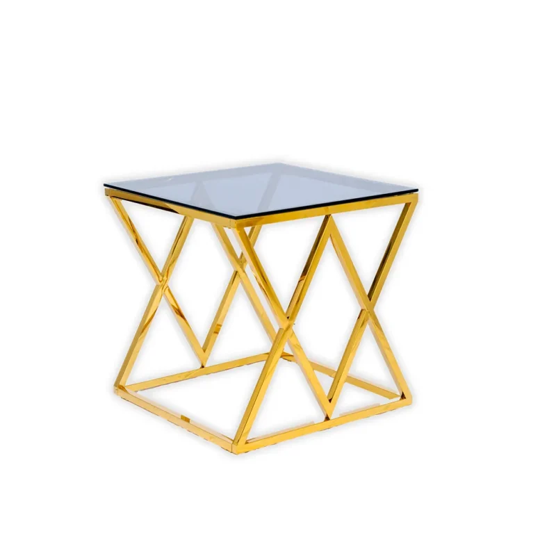 Golden cappuccino table